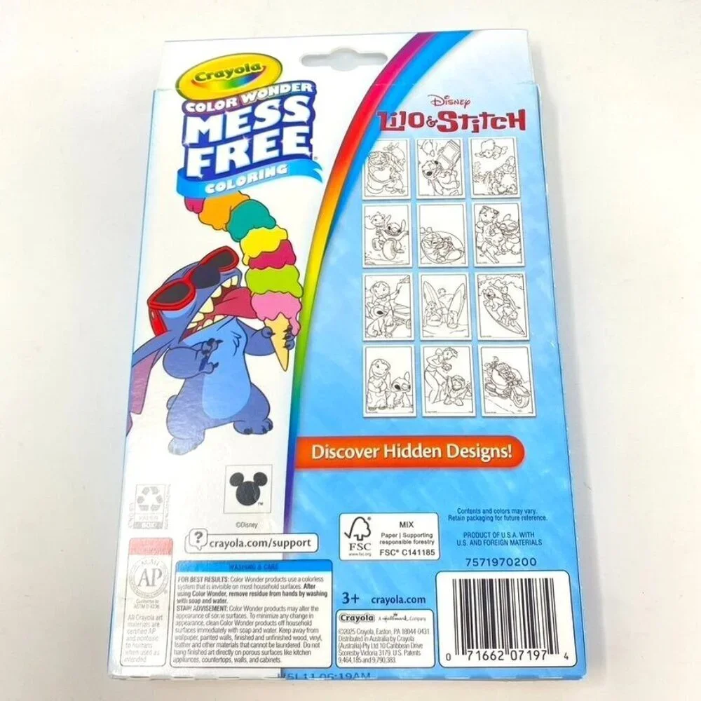 Crayola Color Wonder Mini Box Set Mess Free Coloring Book & Markers Activity